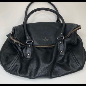 Kate Spade Bag Pebbled Leather Flap Bag